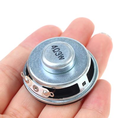 2Pcs 40Mm Mini Audio Portable Speakers 16 Core 4 Ohm 3W Full Range Speaker