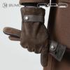 JIUMU Men's Winter Warm Sheepskin Touchscreen Gloves