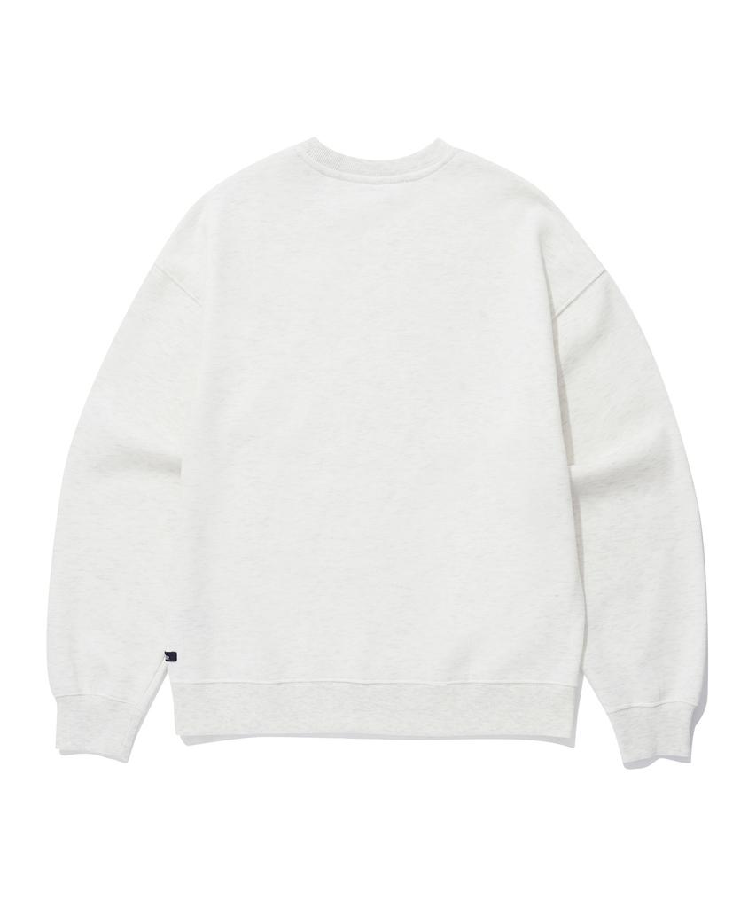 KULTE Small Script Chain CrewneckO.B.Melange