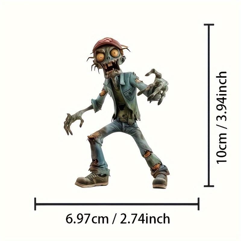 Zombie Stickers Motorcycle Stickers Motorbike Fuel Tank Fairing Car Window Waterproof Skeleton Vinyl Decals Halloween Decoration