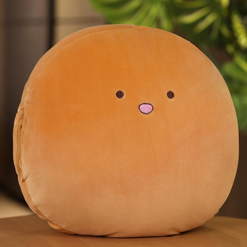 Мультяшный карманный маленький осьминог подушка-игрушка детская плюшевая игрушка зимняя грелка для рук чехол можно вставить подушку кукла-пельмень throw pillow 40 cm can not intervene 2350₽