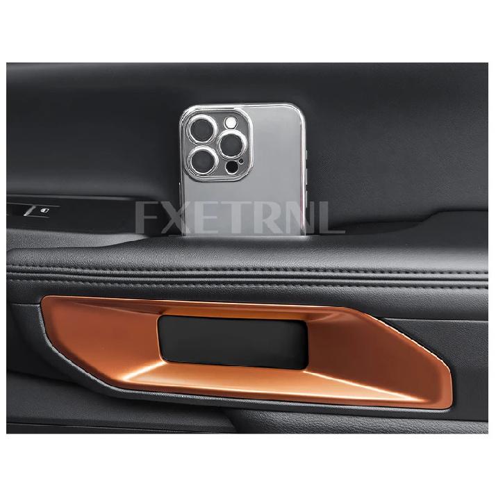 Silicone Pour Ford Ranger 2023 2024 2025 Boîte de Rangement Organisateur de Poignée de Porte de Voiture Plateau Accessoires de Modification d'Intérieur Automobile
