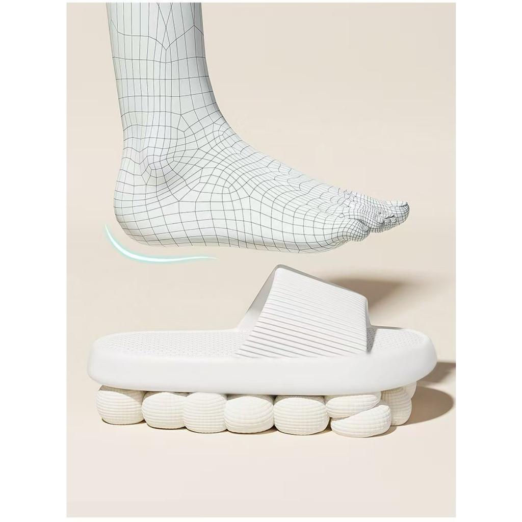 Cold Slippers for Home Bathroom, with A Sense of Stepping On Poop, Men's Anti Slip, Non Smelly Feet, Living At Home, Indoor Slippers