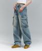RANDOMOFF Btb : Blank Pocket Cargo Jeans [Blue Core]