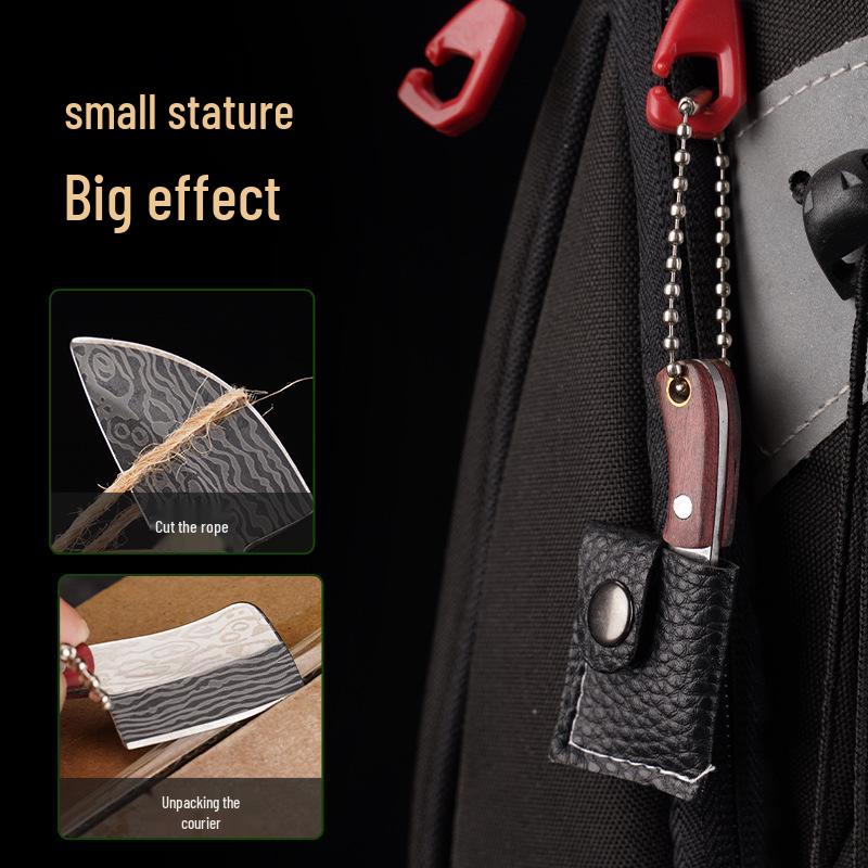 Compact EDC Unpacking Cleaver - Sharpened Mini Unboxing Knife