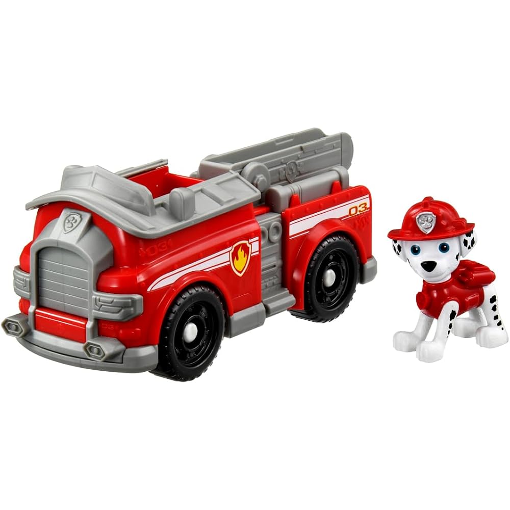 TAKARA TOMY (TAKARA TOMY) PAW Patrol Basic Vehicle Marshall Fire Truck