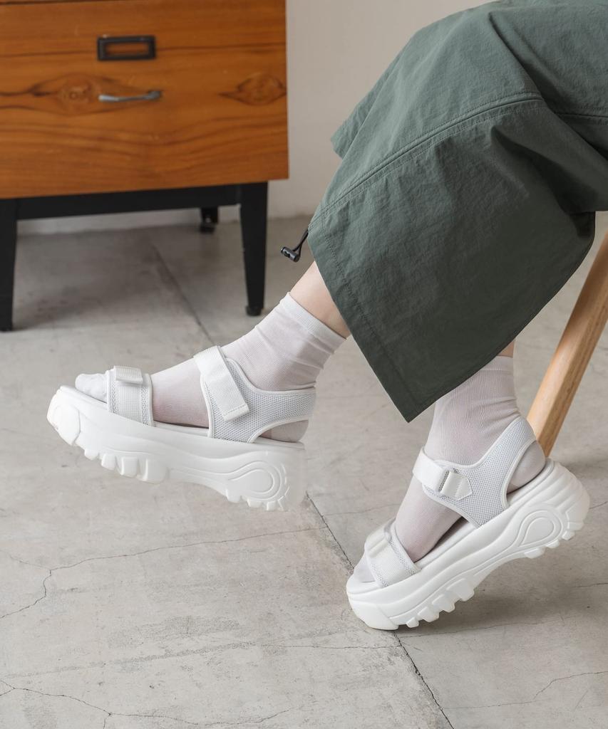 WEGO Platform Size Type Platform Thick Comfortable for and Beach Perfect for and Women's Sandals, White, L, A, Sandals, Sole, Street, Sports, Casual,