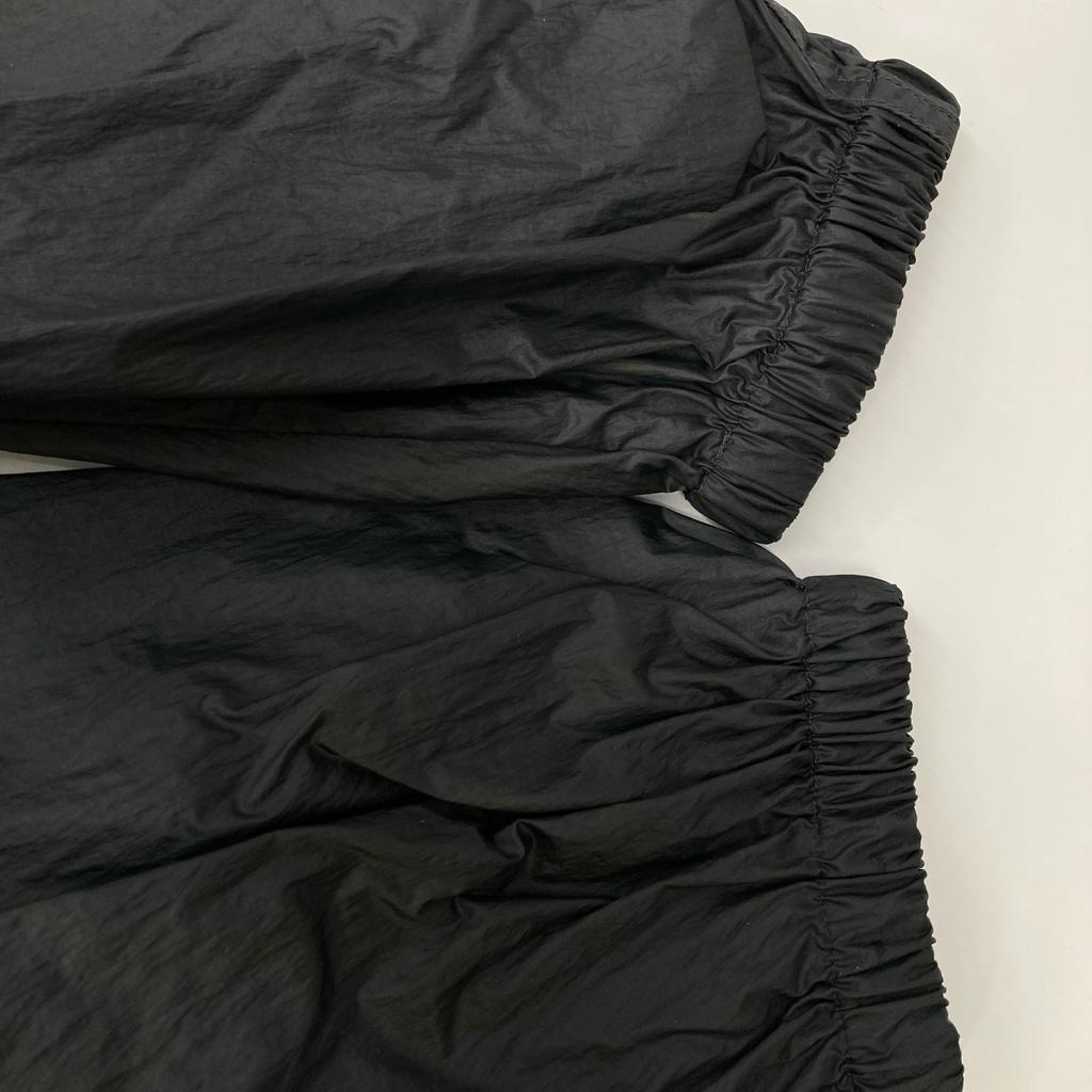 AMOMENTO GK0-24000-A Grey nylon hooded long coat coat F grayUsed