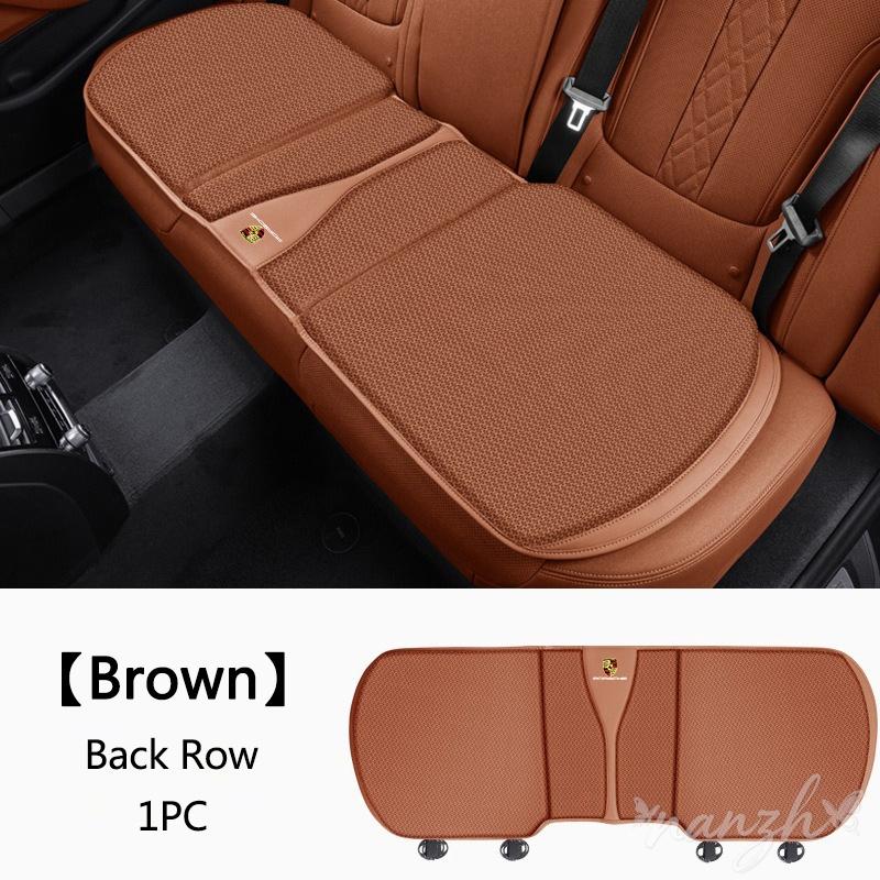 Dla Porsche Cayenne Panamera Macan 911 718 Taycan Boxster Cayman Poduszka na fotel samochodowy 3D Siatka powietrzna Antypoślizgowa Naklejka ochronna na siedzenie
