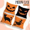 Halloween-Festival-Dekokissen, Kürbis-dekorierte Sofa-Möbeldekoration, superweiches Material, festliche Atmosphäre