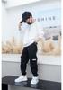 Boys' 2024 Spring/Autumn Military-Style Cotton Pants for Medium & Large Children