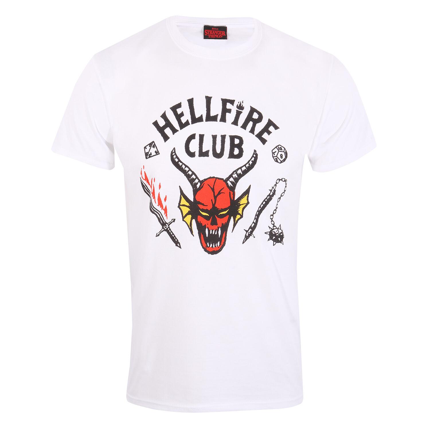 Stranger Things Hellfire Club Logo Official Merchandise T-shirt MLXL2XL M