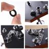 B2/B3/B4 Guitar Lock String Tuner Chrome Guitar Locking Tuning Key Peg Guitar Accessory Guitar String Butler for Electric Guitar