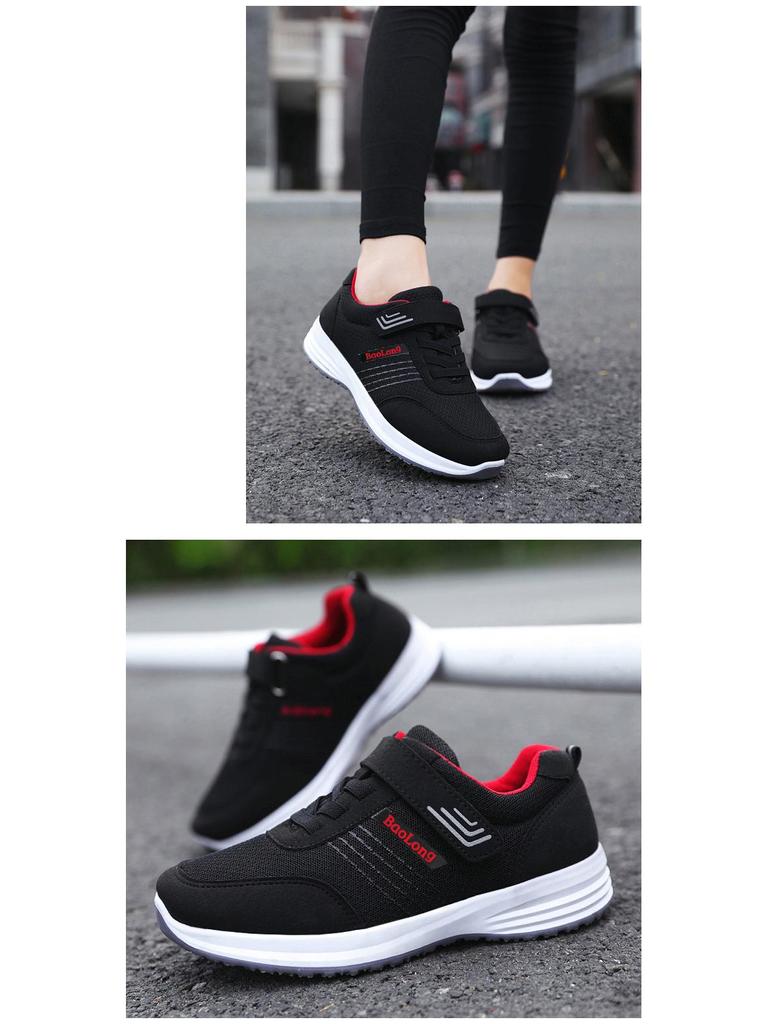 Comfortable Soft Sole Sneakers for Middle-Aged & Elderly: Walking, Travel & Couple Shoes