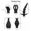 5 In 1 Licking Tongue Vibrator Nipples Clitoris G Spot Stimulator Butt Plug Anal Massager Adult Masturbation Sex Toys For Women