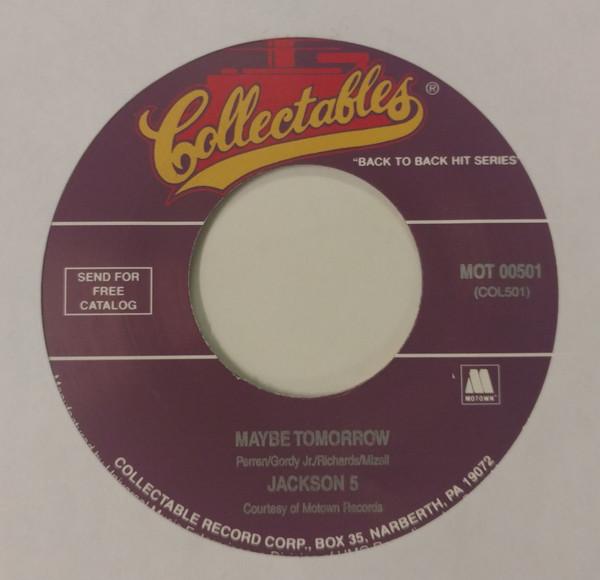 7inch Record JACKSON 5 - Maybe Tomorrow / Sugar Daddy COL501 Collectables, M US Soul/Funk Used