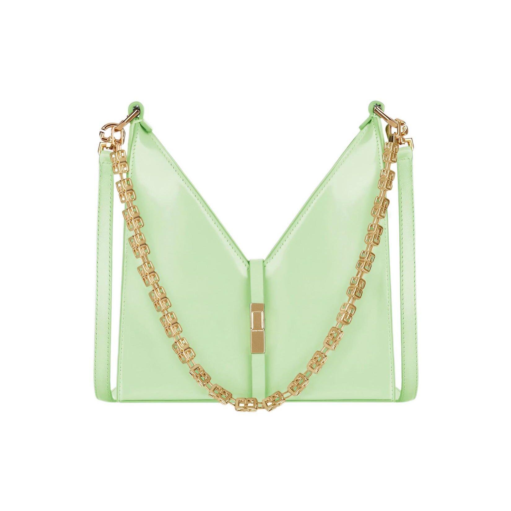 

Givenchy Cut-Out Series Metal Chain Detachable Shoulder Strap Smooth Cowhide Leather Mini Shoulder Crossbody Bag Women Bags BB50HNB13A-340 Basic Set (Bag+Dust Bag)
