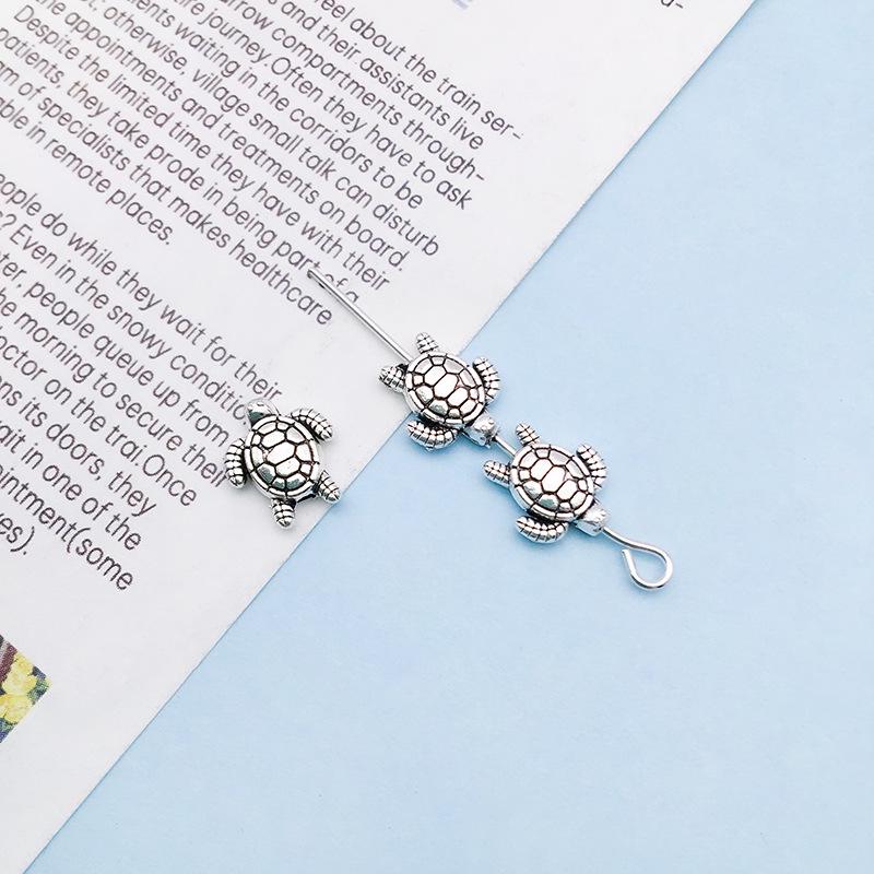 Retro Antique Tibetan Silver Spacer Beads for DIY Jewelry - Large Hole Alloy Beads for Bracelets & Necklaces