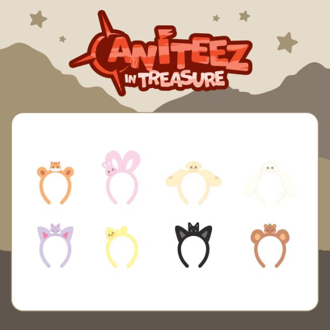 

Предварительный заказ ATEEZ x ANITEEZ в TREASURE Hair Band JJOONGrami