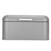 Bread Storage Box Organizer Food Pastries Storage Container for Kitchen Bakery Gray