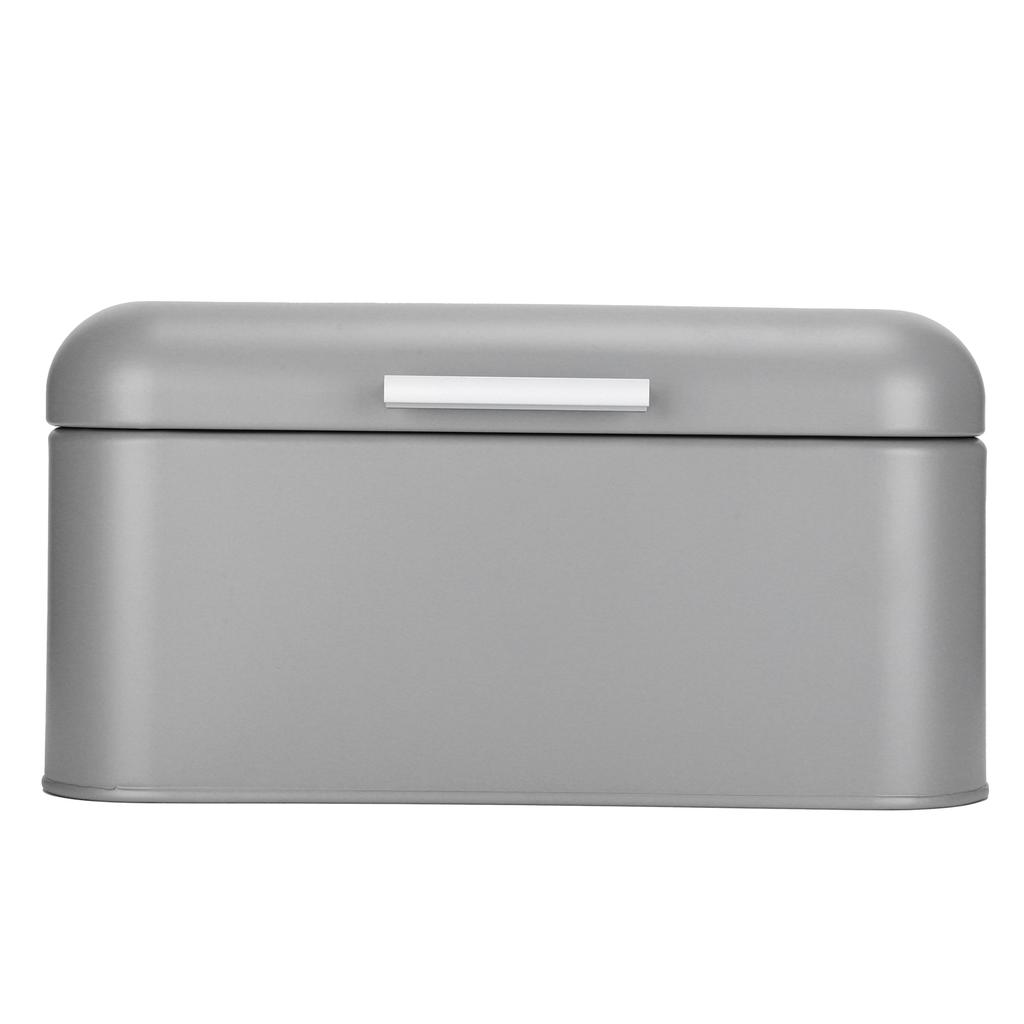 Bread Storage Box Organizer Food Pastries Storage Container for Kitchen Bakery Gray