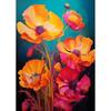 Modern Art Flower Power Poster Aesthetic Canvas Paintings and Prints Wall Art HD Pictures for Home Office Room  Frameless