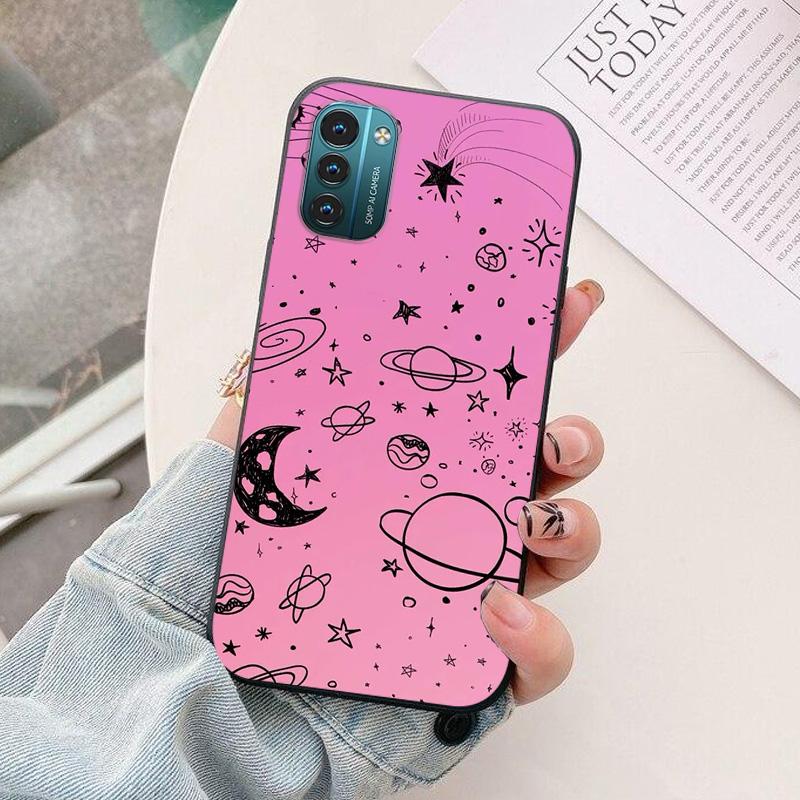 For Nokia G21 Phone Case astronaut Silicone Camera Protection Back Cover For Nokia G11 G 21 G21 Funda Coque