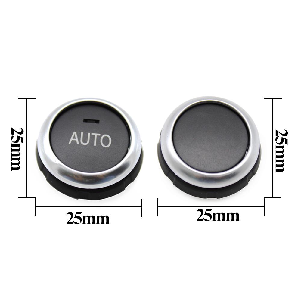 Front Rear Air Conditioner Rotation Climate Control Knob Button Rotary Switch Cap For BMW 5 6 7 Series F10 F18 F01 F02 F06 520