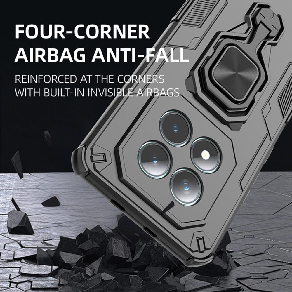 For Xiaomi Redmi Note 15 Pro 5G Case Camera Lens Protector Armor Cases For Redmy Note15Pro 5G Magnet Holder Ring Cover