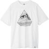 ACG Changing Eye Logo Graphic Print T-Shirt Men Tops White FJ1127-121