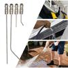 4 Stück Professionelles Hochdruckreiniger-Düsenset 1/4" Edelstahl Ersatz-Hochdruckreiniger-Düsenset Zur Reinigung