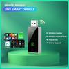 Carplay Wireless Adapter Android Auto 2in 1 Smart Dongle 2025 5G WIFI For Iphone Android Phone For Volvo Benz Mg Kia Chery VW
