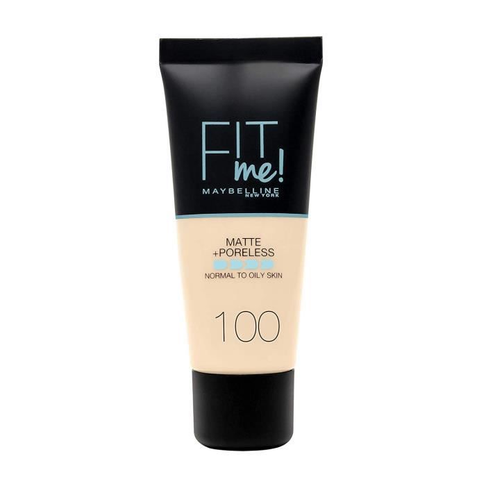 Maybelline Fit Me Foundation 100 Golden Ivory 30ml