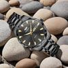 Men's Luminous Double Calendar Quartz Watch with Steel Strap – Hot-Selling