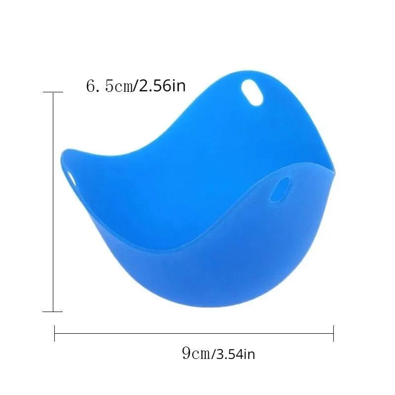 1PC Home Egg Cooker Microwave Air Fryer Mold Egg Cooker Mold Steamer Steamer Egg Cooker Kitchen Accessories Breakfast Cooking