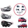 BHL508+BHL509 Headlight Holder Mount Repair Bracket Tab Set Left Right Side for VW Polo MK3 MK4 6N 9N 1994-2008 6Q0998225 6Q0998226