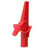 Insulated Test Clamp Alligators Clips Large Size Connectors Terminals 4Mm Banana Probe Clip Multimeter Accessories