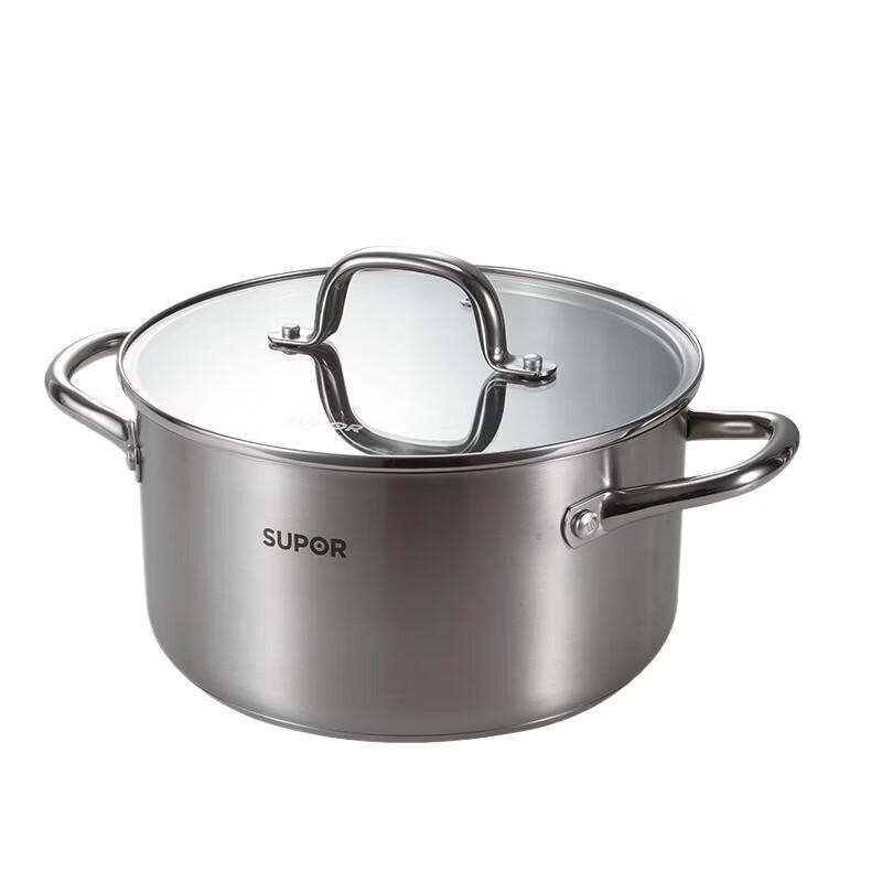 

SUPOR 22cm Stainless Steel Soup Pot with Lid