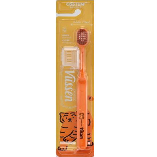 

Viewsen Plain Tiger Double Wide Toothbrush (Orange)