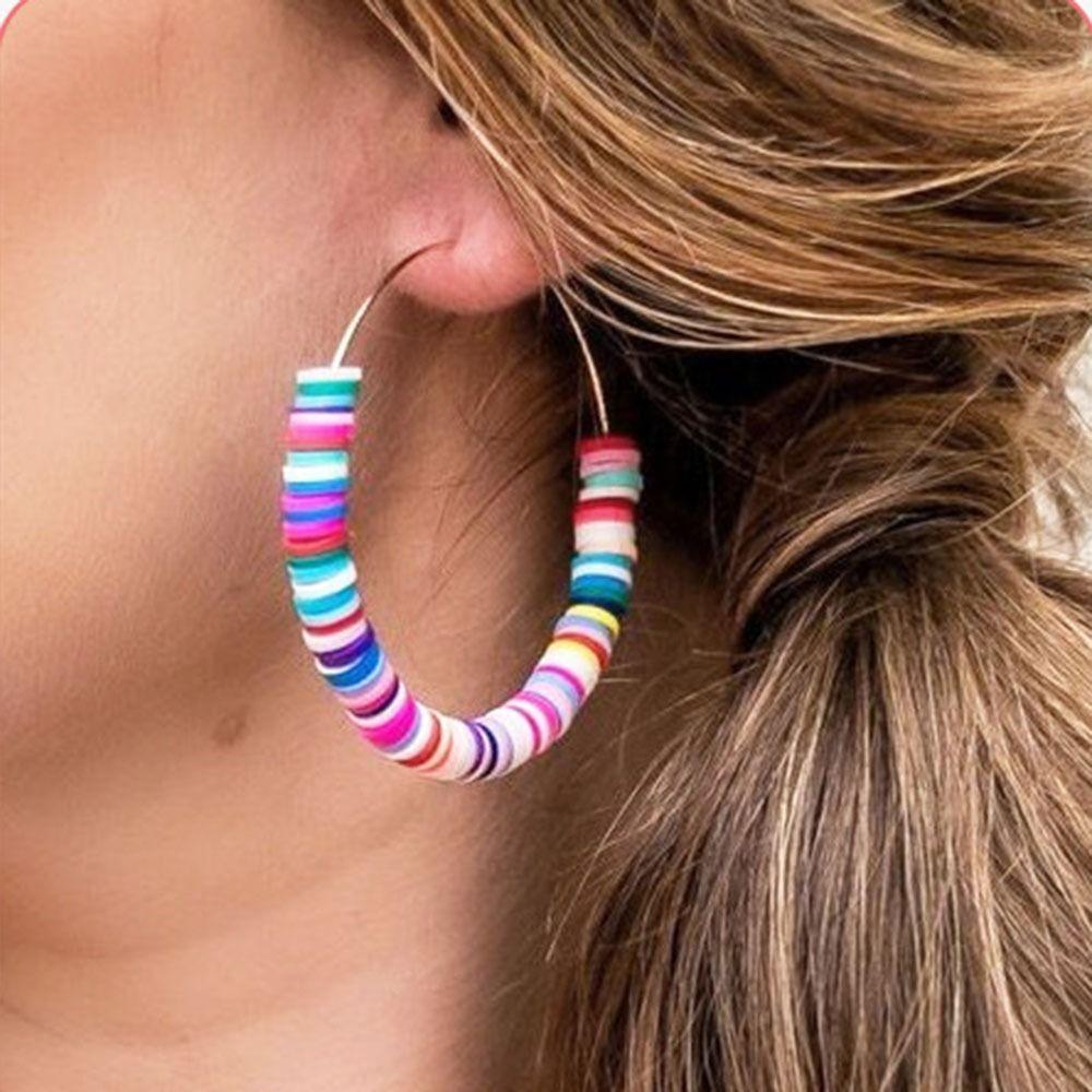 Clay Slice Beads Polymer Clay Beads Kit Jewelry Hand Making Accessories  DIY Jewelry Making