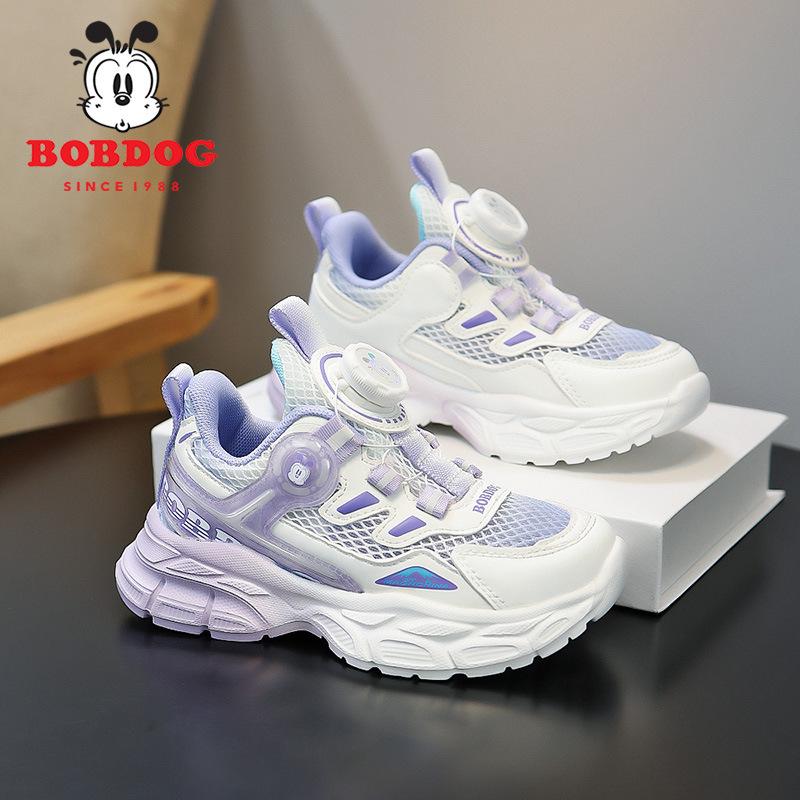 

Babu Bean Обувь для девочек Сетчатые дышащие детские кроссовки 2025 Новые студенческие дышащие сетчатые туфли Кроссовки для девочек 38