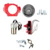 Electric Start Flywheel Kit for Honda 168F 170F For GX160 7.5HP Engines with Charging Coil Starter Motor and Control Switch Box