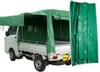 Truck Light Truck Canopy with Side Canopy Sheet Universal Truck Canopy with Sheet PVC Square 182x137x120cm Canopy, Canopy, Sheet, Lift-Up Door, Only,