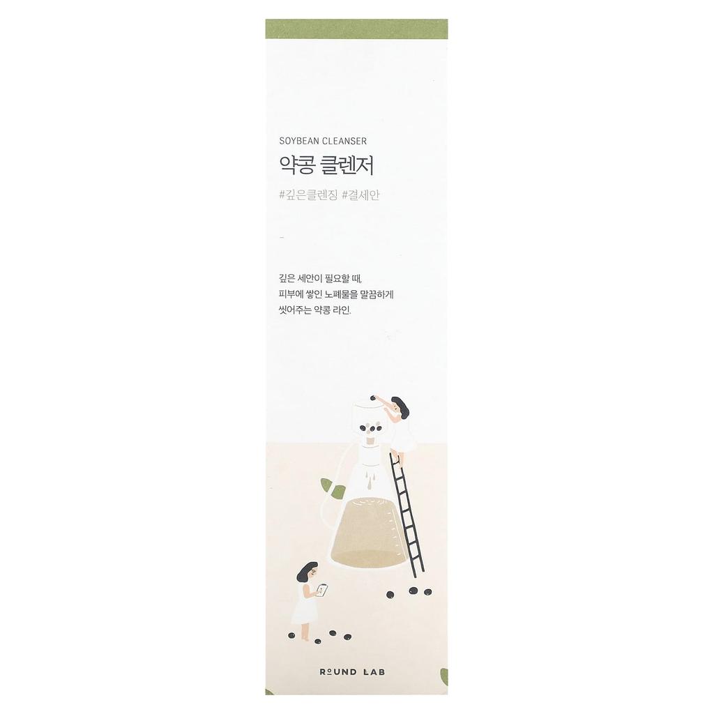 ROUND LAB Oczyszczający żel sojowy, 5,07 fl oz (150 ml)