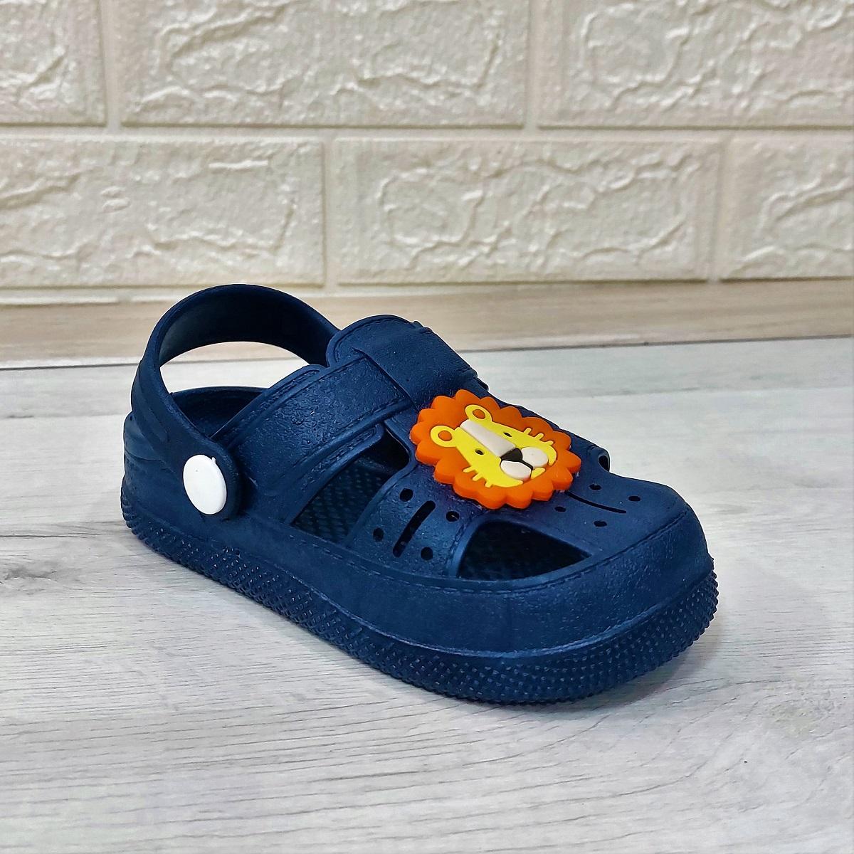 

Мягкие нескользящие сандалии и тапочки Da-Ye 1001 P Navy Blue Off The Front
