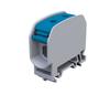 Threaded Rail Connector STB 16 Al/Cu 87110 SIMBLOCK, Blue