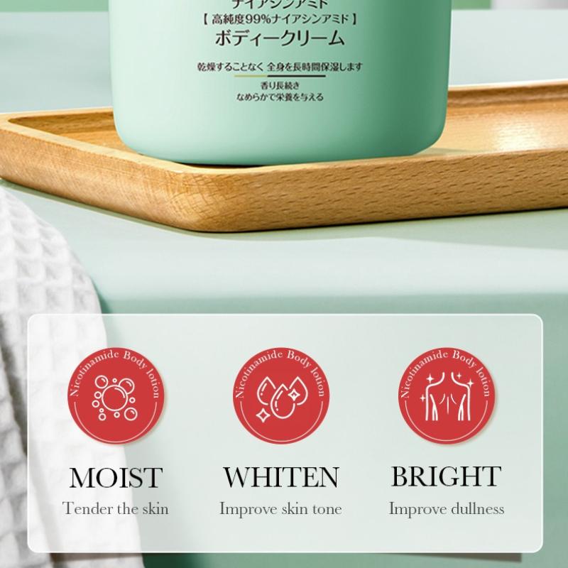 Niacinamide Whitening Body Lotion 500g Brightening Skin Body Cream Skin Care Products