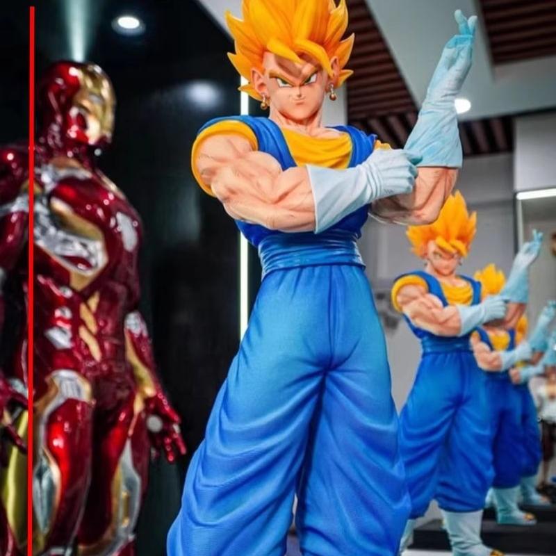 Jt Gogeta Becit Statue Figurine d'Action-Collection Super Saiyan Modèle Jouet Décoration de Chambre de Collection Ornements