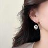 Baroque Pearl Leaf Earrings - Natural Freshwater Pearl Ear Hooks