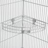 Stable Stainless Steel Bird Perch Platform Long-Lasting Cage
